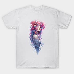 Cyberypunk Celestial Beauty T-Shirt